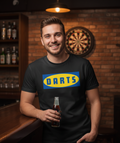 Czarna koszulka DartZone – DARTS (IKEA Style)