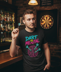 Czarna koszulka DartZone – Darts is Mental
